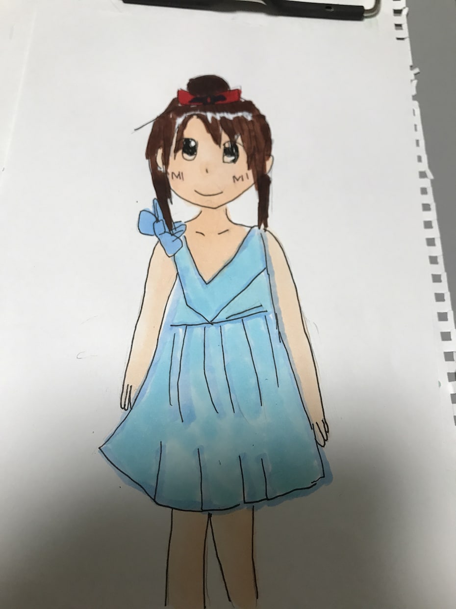 アイコンとかにつかえます うつ病で趣味で絵を描いてます。下手ですけど描きました！ イメージ1