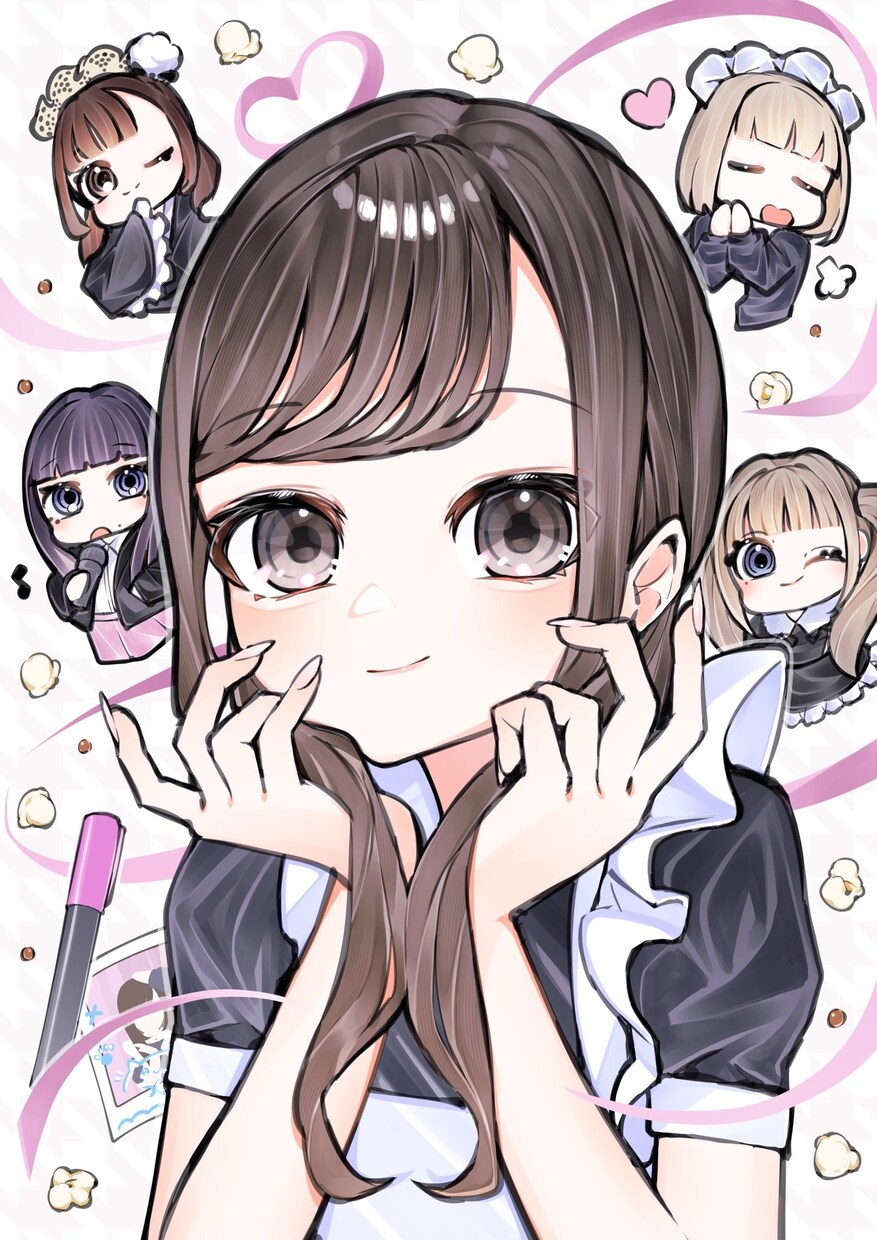 ポップで可愛いイラストを描きます お客様のご希望の絵柄、構図で可愛いイラストを提供します！！ イメージ10