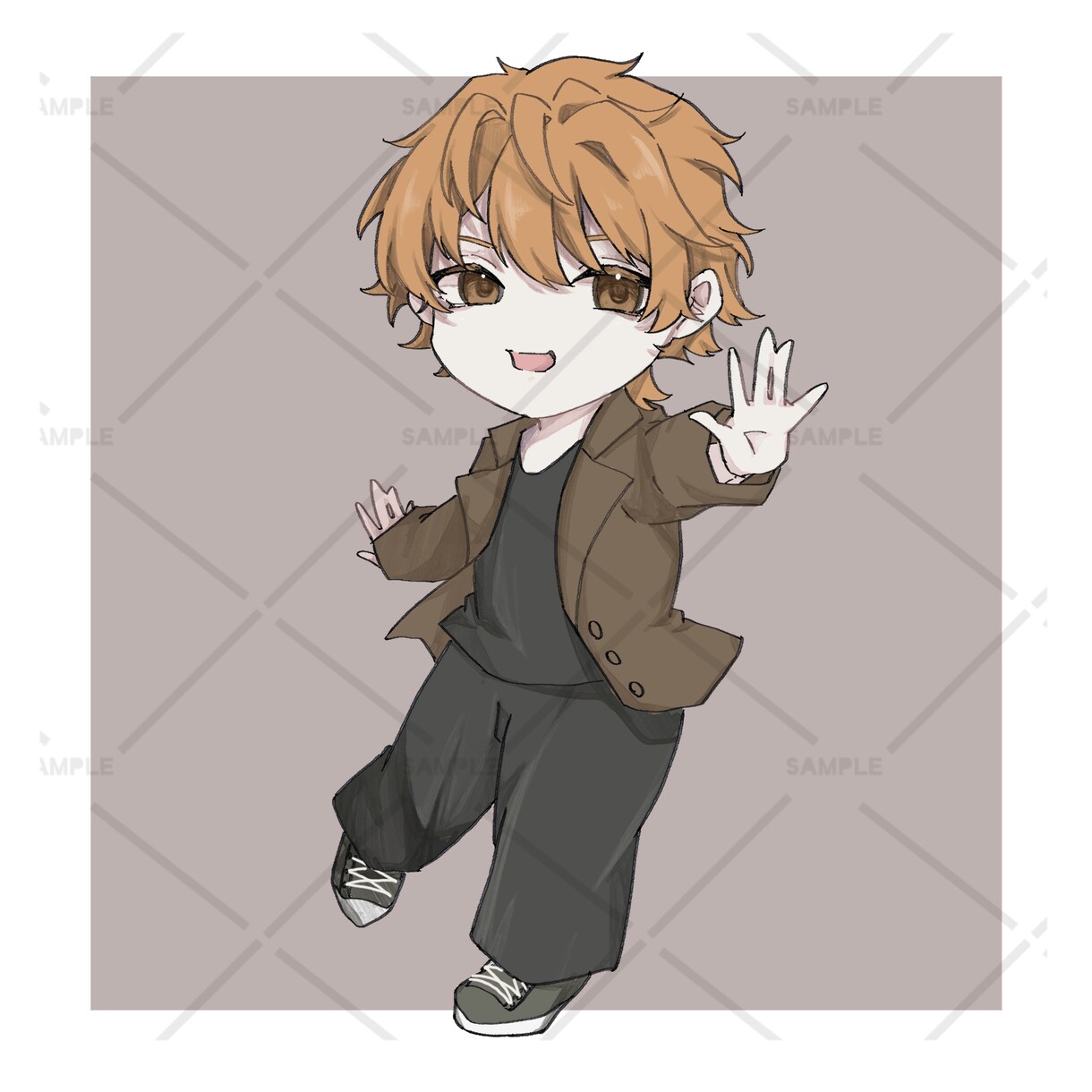 個人依頼可〗SNS用イラストを作成します 可愛い＆ふわふわのイラストをご提供します イメージ6
