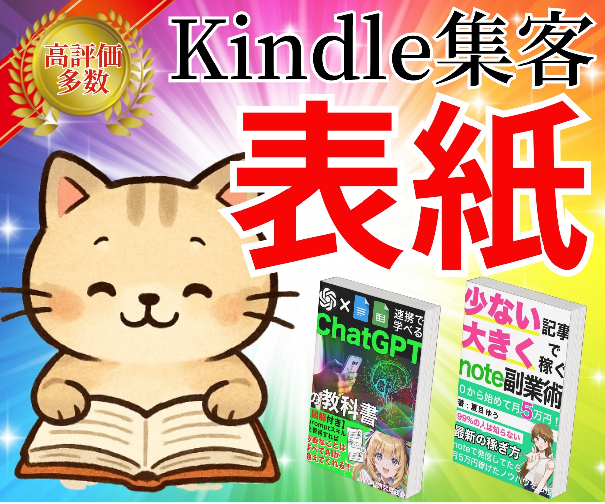 収益直結のKindle表紙とA＋コンテンツ作ります 【タイトル設計込み】訴求力高い表紙で「読まれない9割」を解消 イメージ1