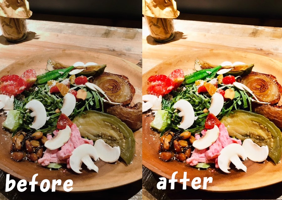 SNS等の料理写真を美味しそうに加工します お気に入りの一枚をさらに綺麗にしませんか？ イメージ2