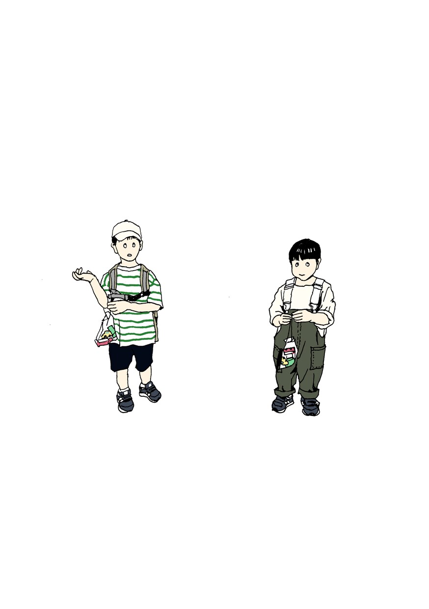 写真をイラストにします あなたのお写真を線画のポップなイラストに！ イメージ6