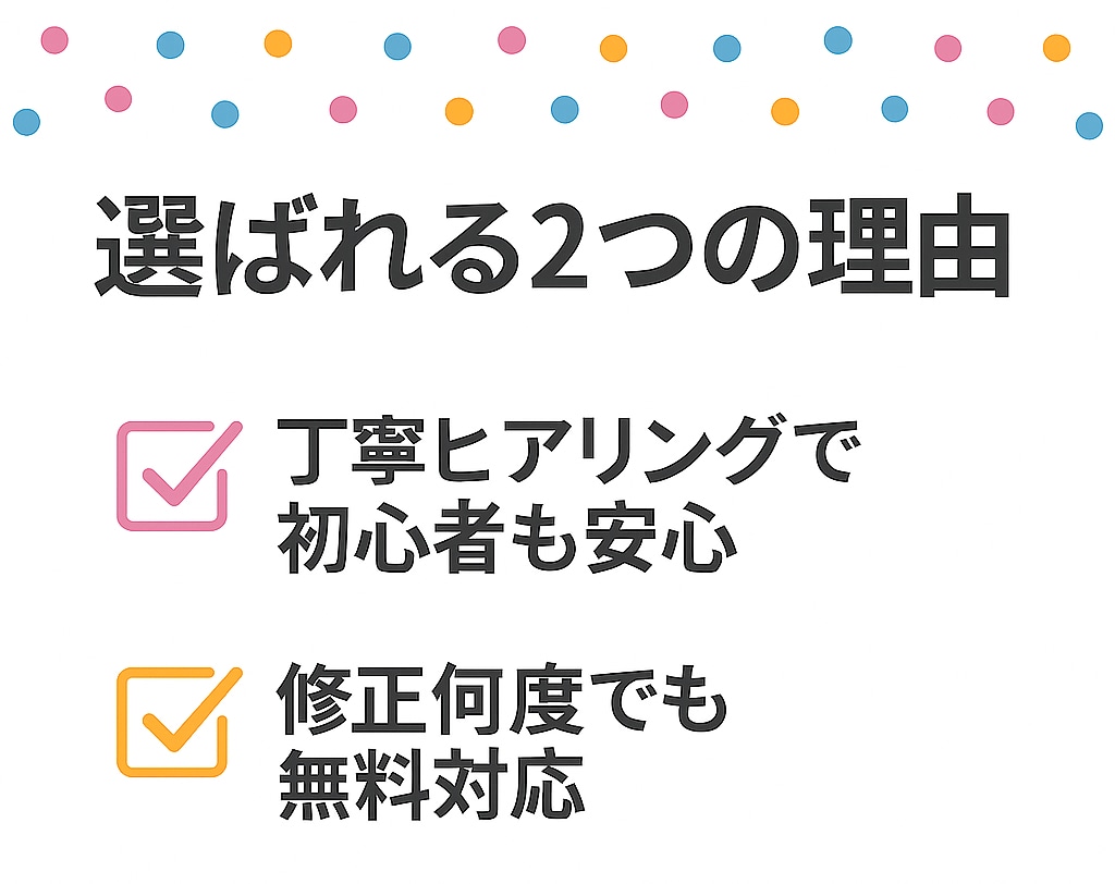 低価格でもしっかり魅せます 魅力を伝えるサムネイルを丁寧に制作 イメージ2