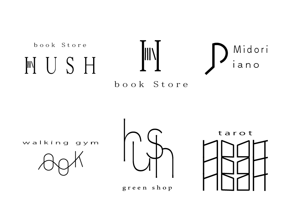 シンプルな文字を活かしたロゴデザインを制作します 文字を活かし、お店の想いを形にするロゴをご提案します。 イメージ8
