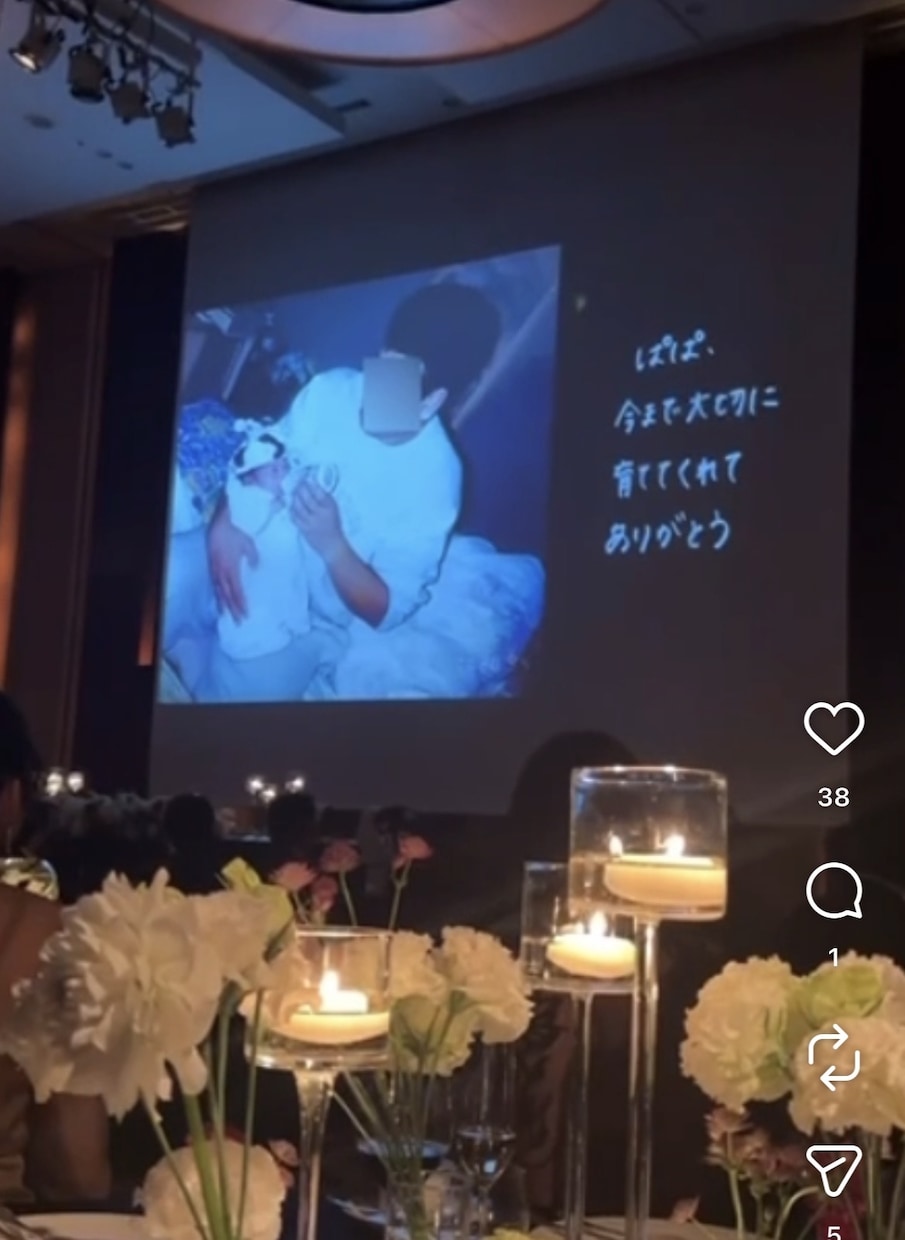 インスタで反響！サンクスムービー作成します 結婚式、両親やゲストに向けてのサンクスムービー作成します！ イメージ3