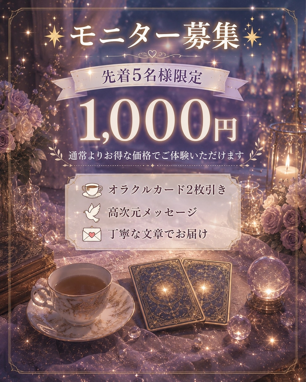 今のお悩みに、高次元から答えを導きます 恋愛・仕事・人間関係などの迷いに。 イメージ2