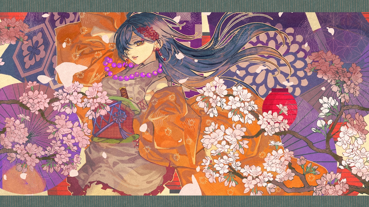 企業実績有・ 美しい和のイラストを制作します ニーズに合わせた和のイラストを制作します イメージ3