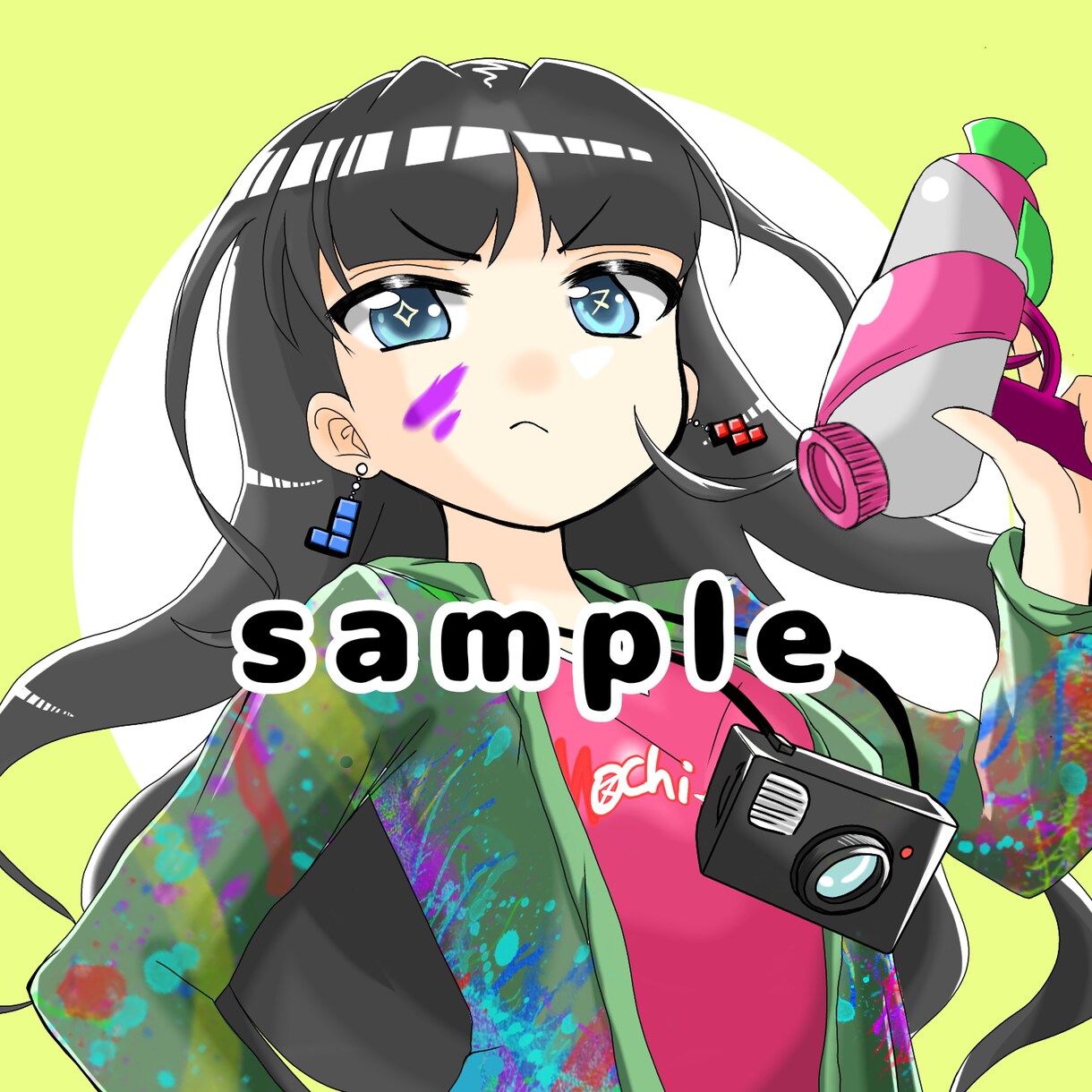 オリジナルイラスト・アイコン用イラスト描きます オリジナルアイコンで個性を出してみませんか？ イメージ1