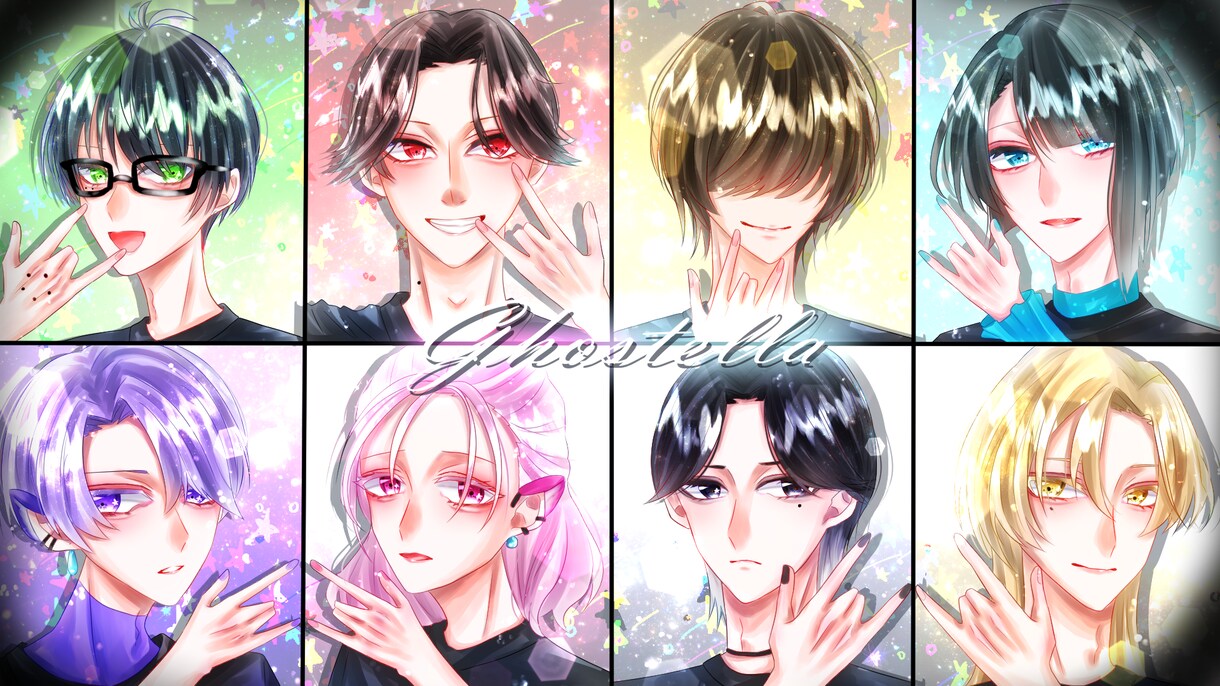 彩度高めのキラキラしたイラストを描きます 様々な作風での提供が可能です！ イメージ2