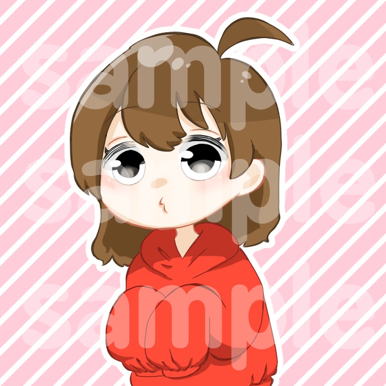 手軽にゆるく可愛くアイコン・似顔絵・夢絵描きます (1000円イラスト)・似顔絵・夢絵・SNS・ペット イメージ9