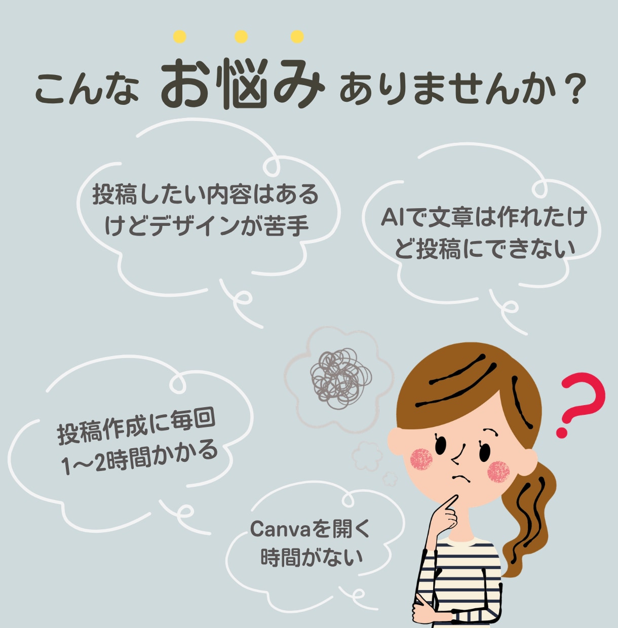 見やすく整理したインスタ投稿・広告画像作成します あなたの時間を生み出し伝わる投稿をCanvaで作成します イメージ2