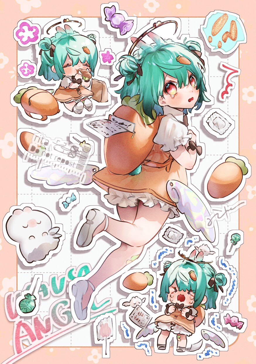 大切に育てたくなるちびキャラを描きます もちもちしたくなるかわいくてちまこいいのち！ イメージ7