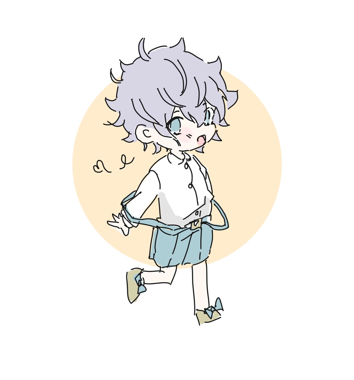 安く早く可愛いSDキャライラスト描きます 画像1と2は完成例です。画像3はラフ例です イメージ3
