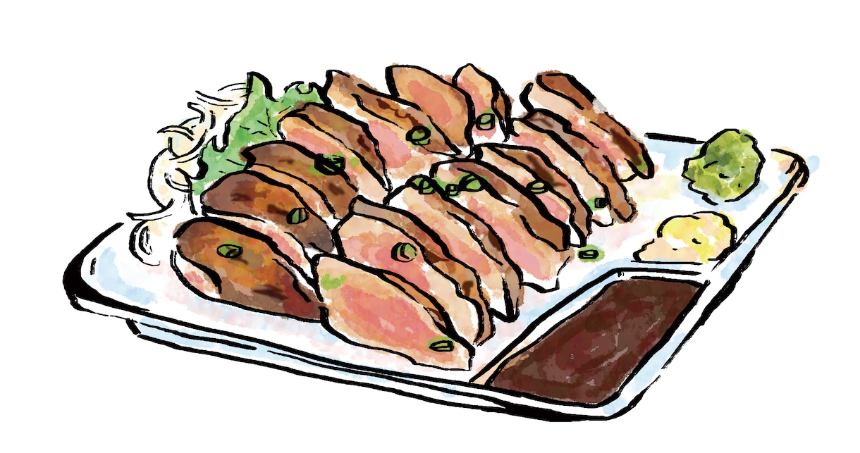 筆風イラスト描きます 和風テイスト。飲食店メニューやフライヤー等に！ イメージ2