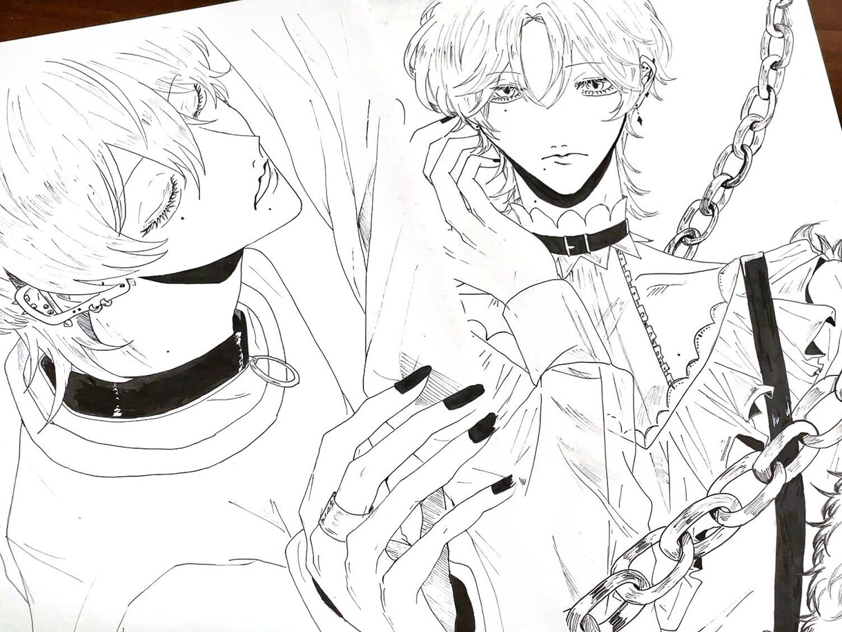 美男子のアイコンイラスト描きます 最短1日、早期納品します！よろしくおねがいします！ イメージ3