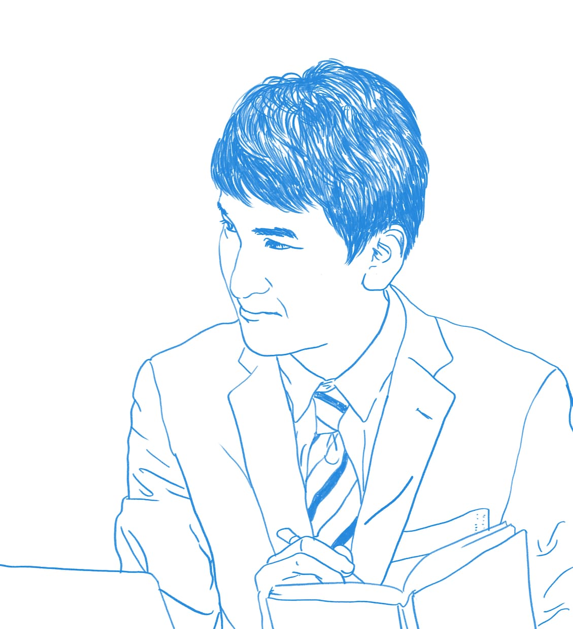 画像を元にしたイラスト作成できます 会社HPの人物紹介、結婚式、送別会のイラストに！ イメージ3