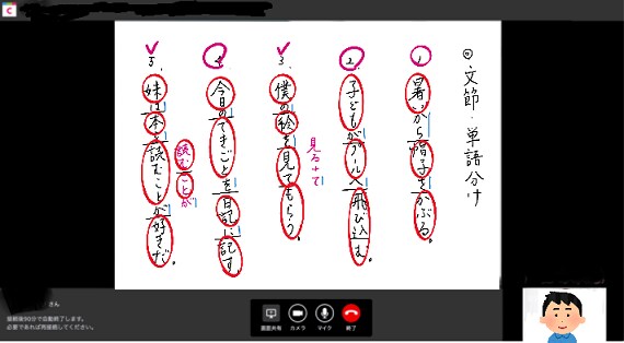 中学生向け☆元私立校国語教員が高校受験対策をします 質問が苦手なお子様でも大丈夫☆解き方を一から教えます！ イメージ2
