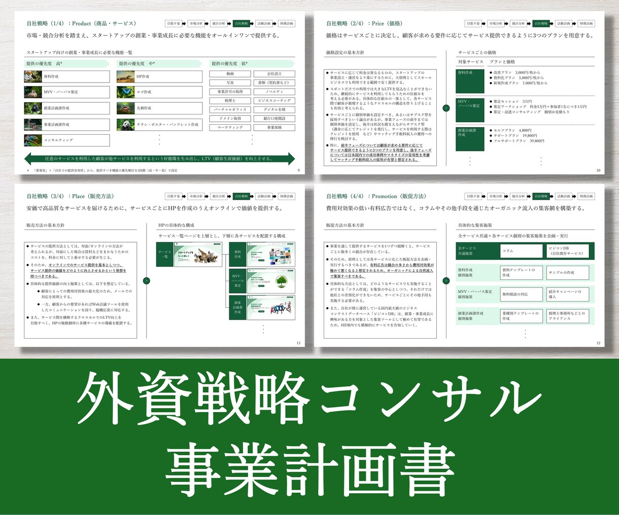 外資戦略コンサルが事業計画書を作成します 新規出品のため実績10件まで半額キャンペーン中！ イメージ7