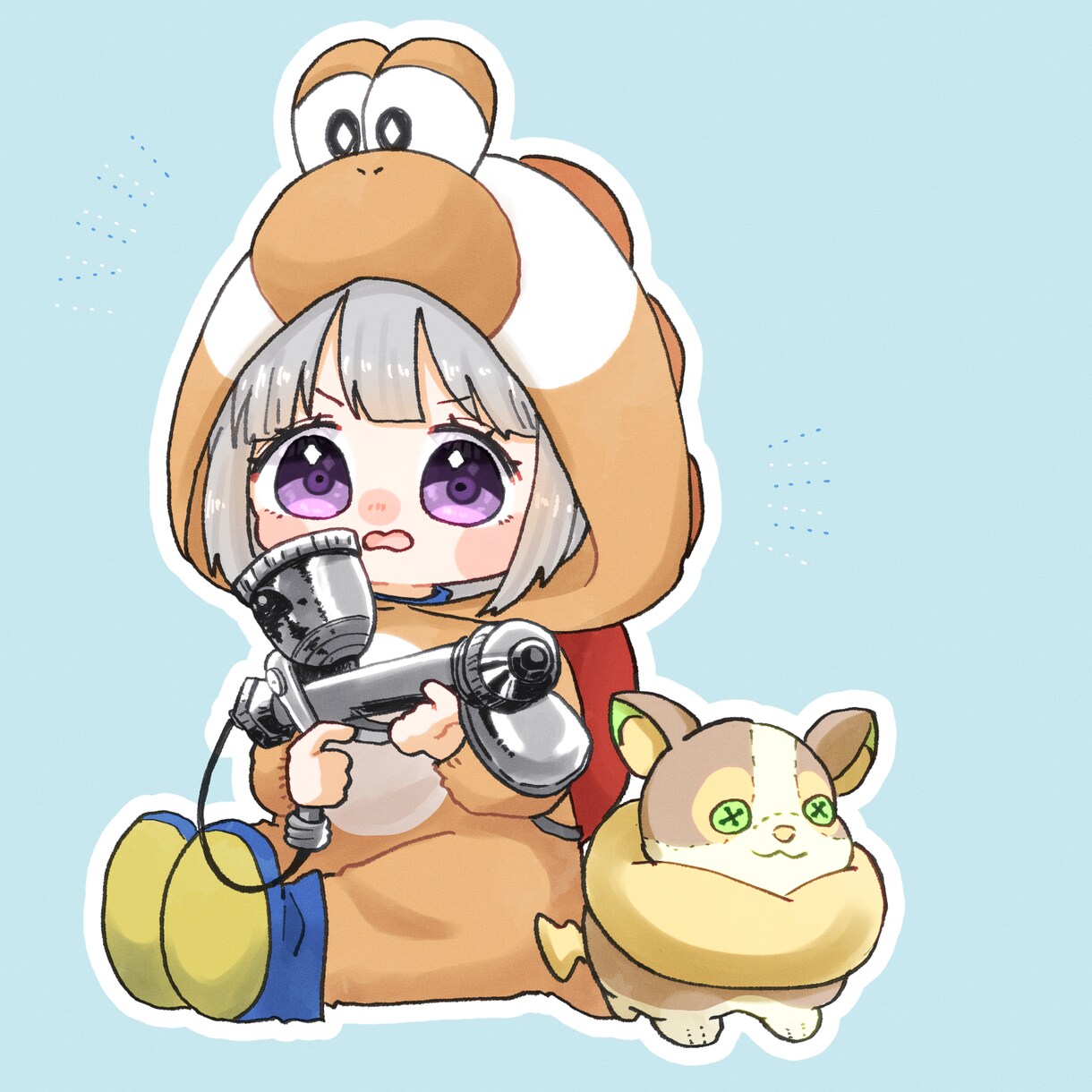 SDイラストお描きします アイコンやスタンプ、配信活動、グッズ制作にご活用頂けます イメージ6