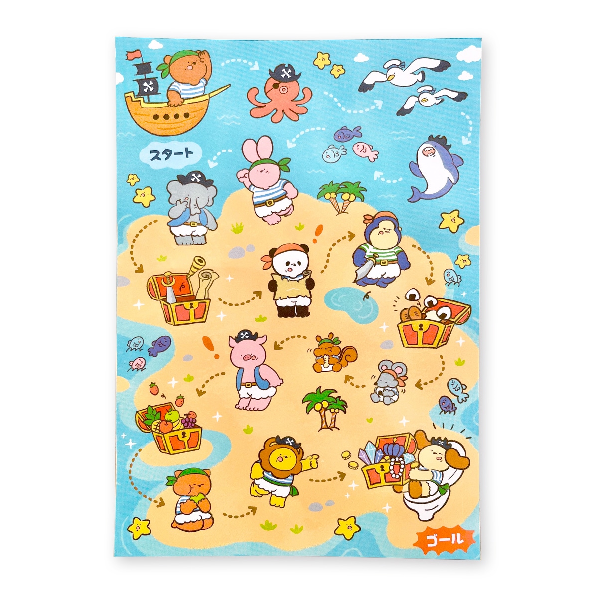 動物や野菜などゆるくてかわいいイラスト描きます 商用利用可！子ども向けデザインにぴったり イメージ3