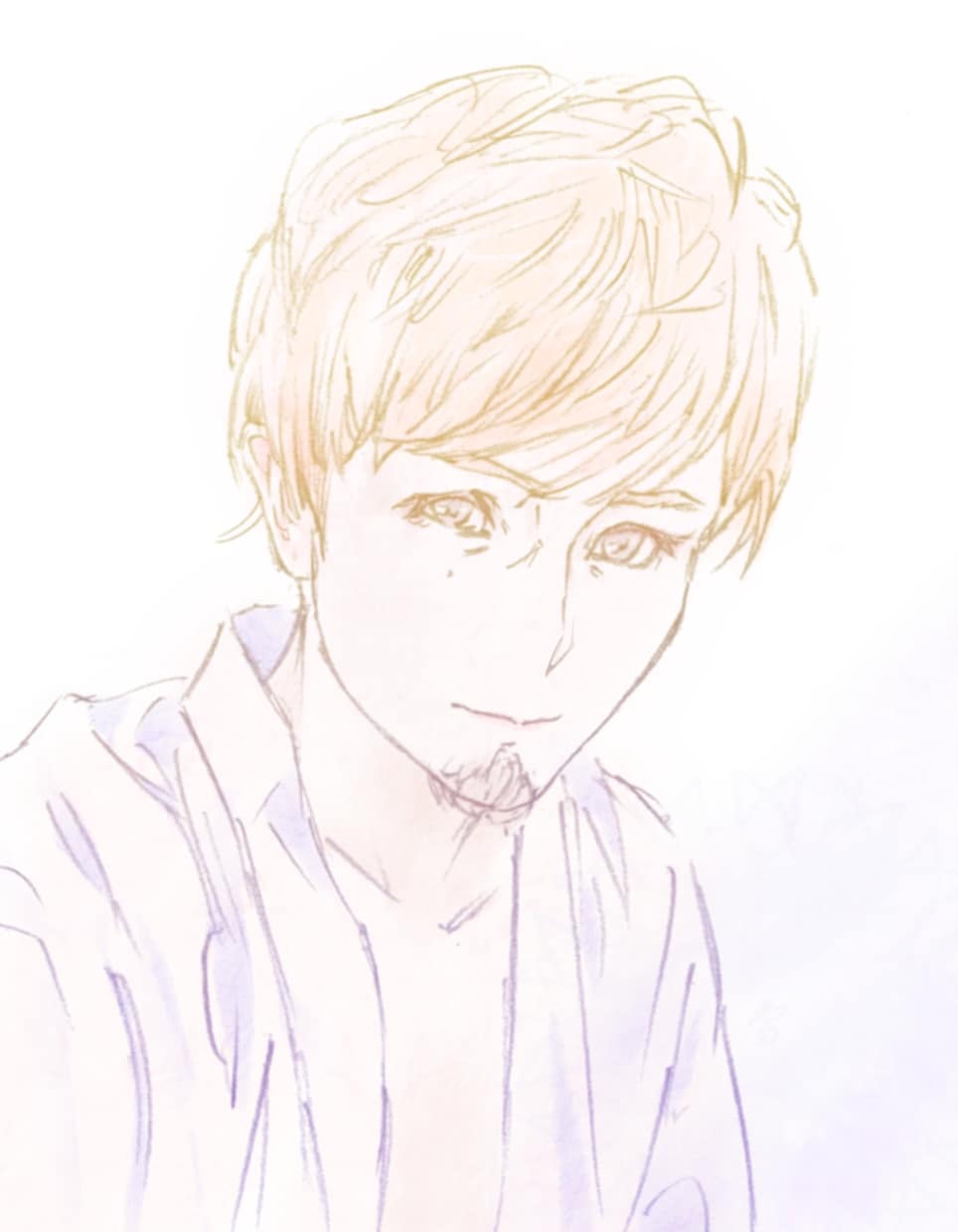 アイコンにも使える線画の似顔絵を心を込めて描きます 気軽に手を出せる価格♪淡い着色も対応♪デフォルメ絵 イメージ5