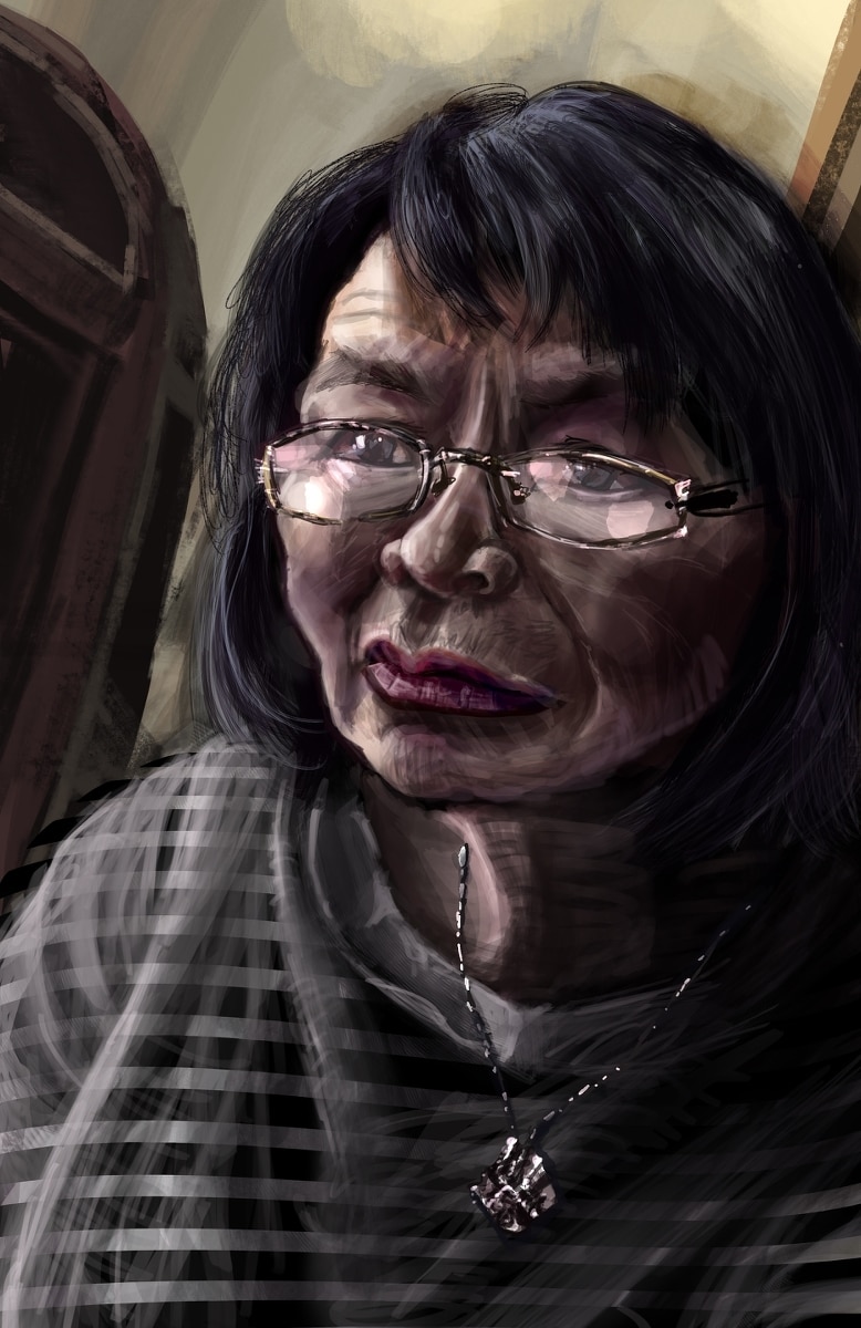 デジタルで油彩風な似顔絵描きます 手描き感と紙質でパキッとした表現やエフェクトが決め手の似顔絵 イメージ5