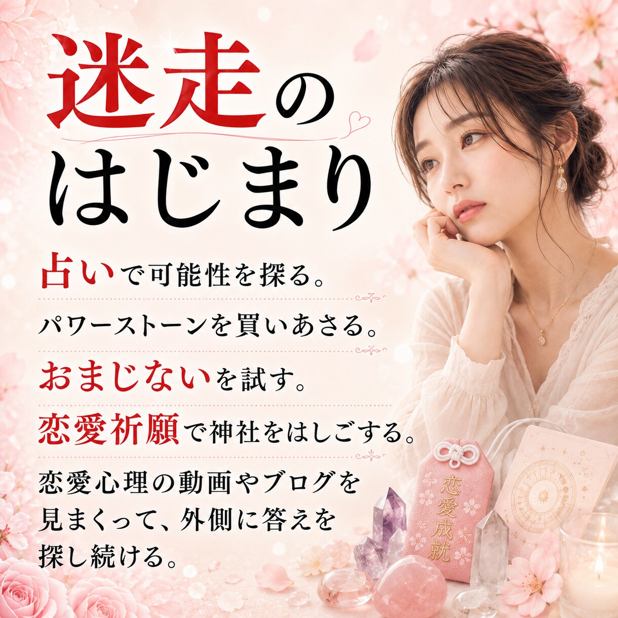 やらかす女性が溺愛されるまでにすること教えます 占い沼、高額講座…間違いだらけの恋愛を抜けて幸せになる イメージ4
