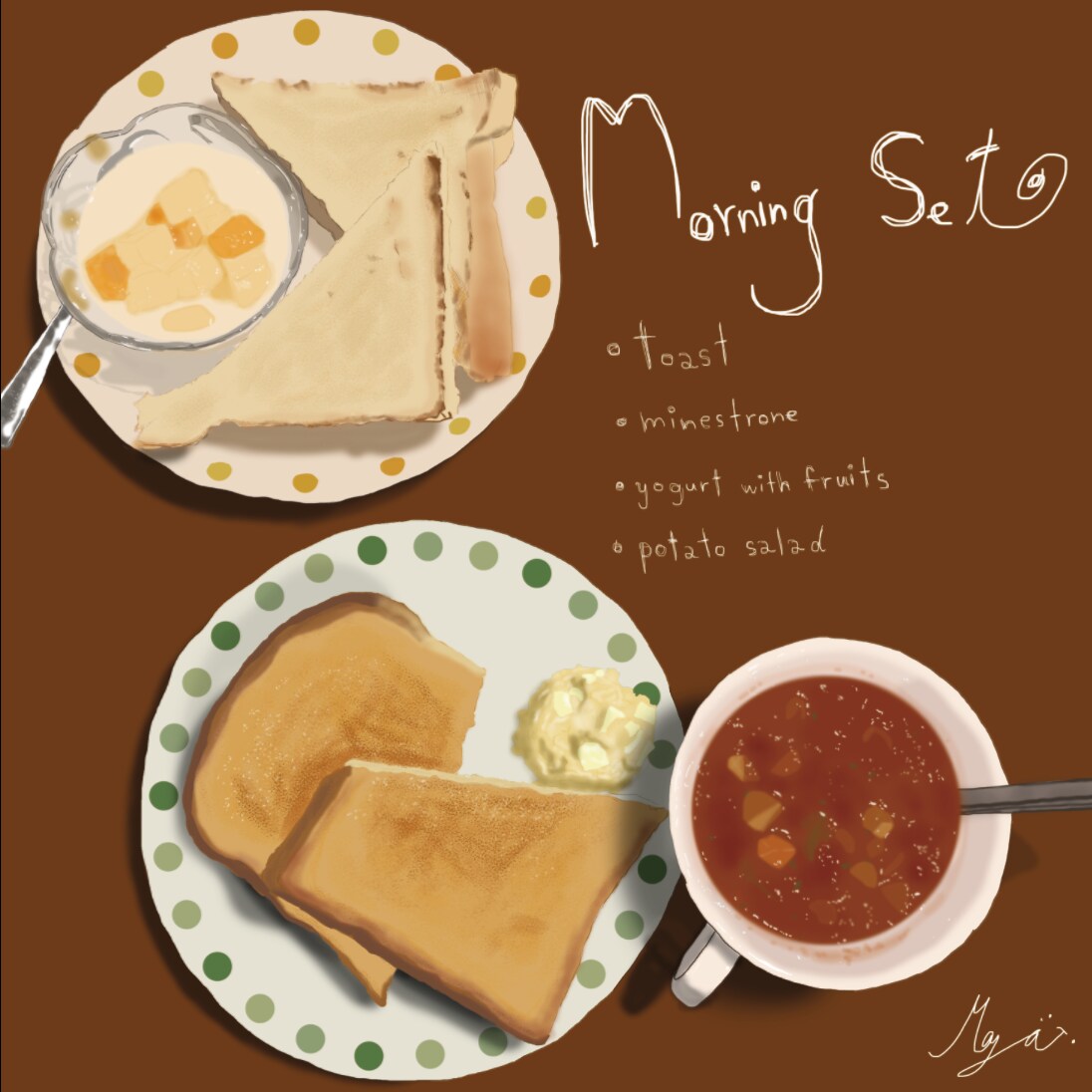 手書きなのにリアルな食べ物イラスト作ります 〜食品の宣伝デザインをお探しの方必見！〜 イメージ4