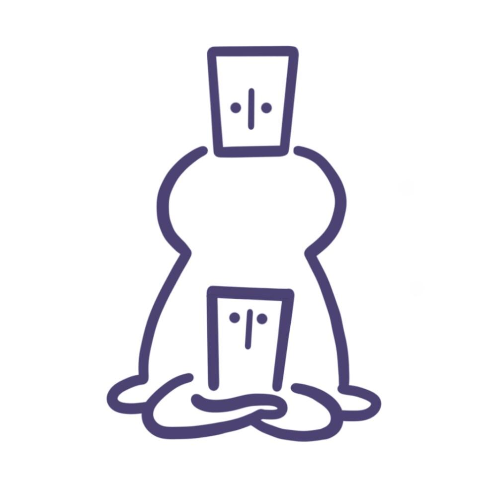 ユニーク＆シンプル◎ 印象に残るイラストを描きます 他にはなく、記憶に残る、ぽつねんとしたかわいさが特徴です。 イメージ2