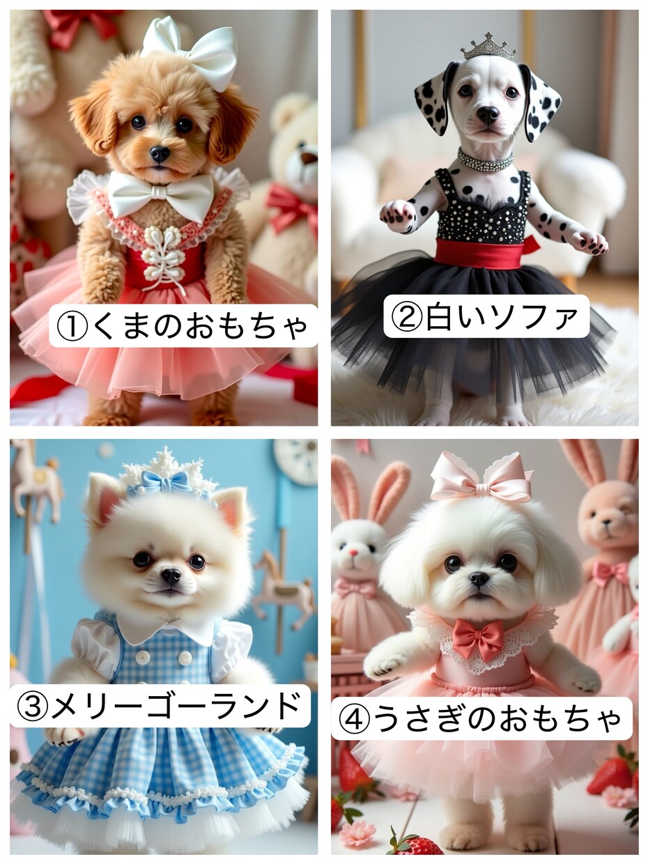 うちの子(ペット)の特別な一枚を作ります 愛する子を可愛いアートに！先代と今の子のツーショットも可能！ イメージ10