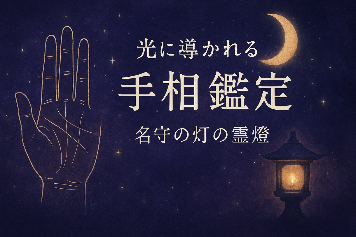 あなたの恋のチャンスを手相で読み解きます 手に宿る運命と使命を丁寧に鑑定します イメージ1