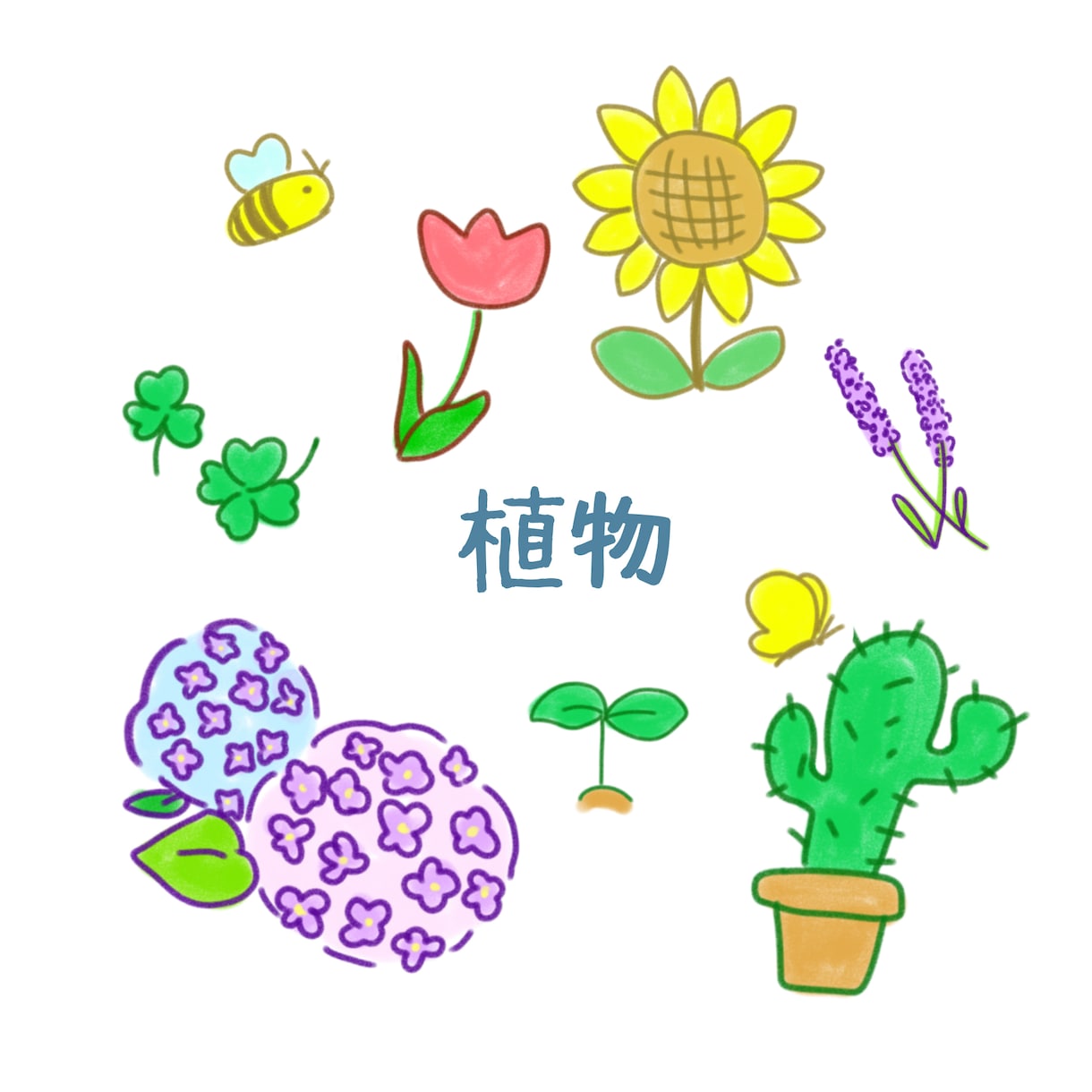 子供受け◎落書きの様なゆる可愛いイラスト描きます 絵本コンクールで受賞歴のあるママイラストレーターが作成⭐︎ イメージ6