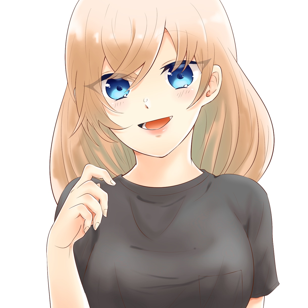 最短3日納品！！少年or少女のアイコン描きます 表情豊かな女の子or男の子をあなたのために イメージ7