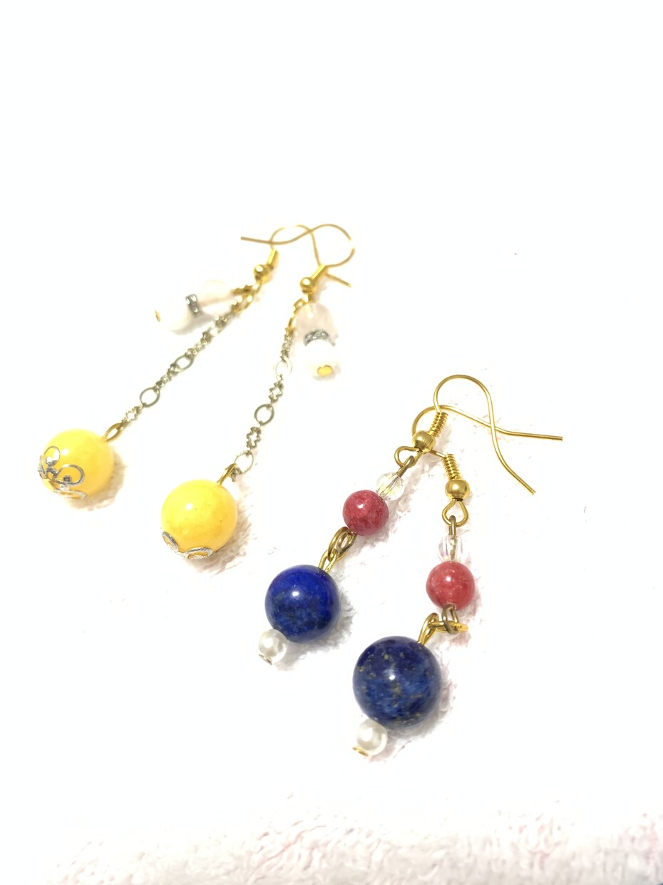 ハンドメイドアクセサリー作ります 不安な時期をアクセサリーで気分上げて乗り切りましょう(^^) イメージ3