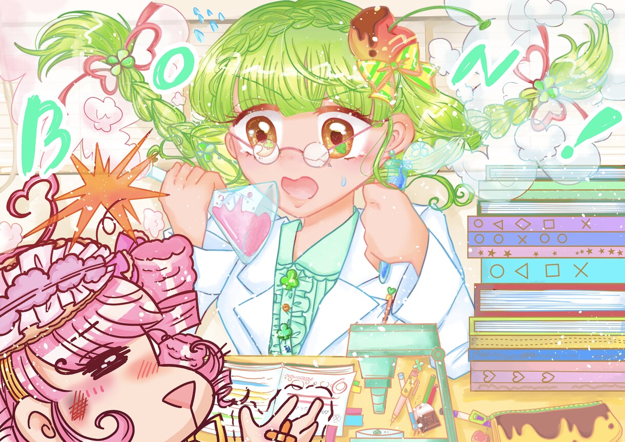 一枚絵、MVイラスト、記念イラストなどを描きます 男女どちらも対応可能♪ポートフォリオも参考にしてください！ イメージ7