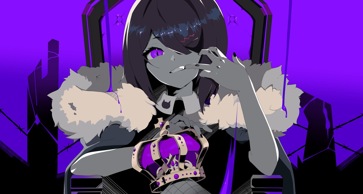 歌ってみたのイラストお描きします かわいい系やかっこいいものも描けます！ イメージ4