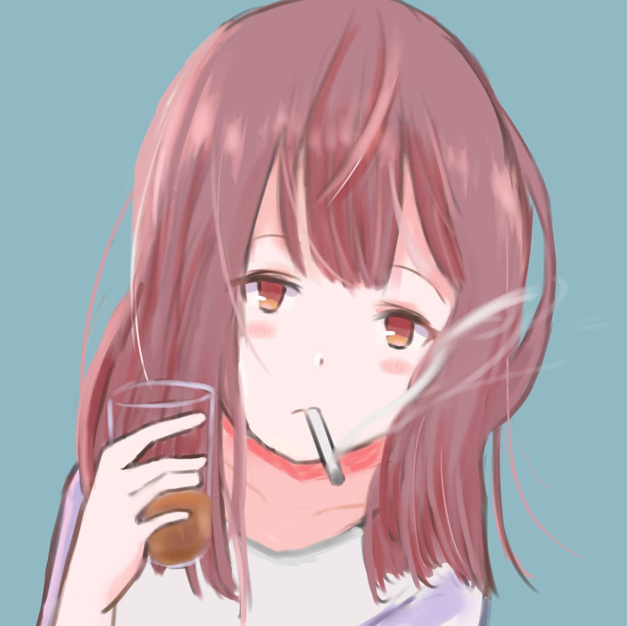 SNS用アイコン描きます 女の子を描くのが得意です。気軽にお申し付け下さい。 イメージ8