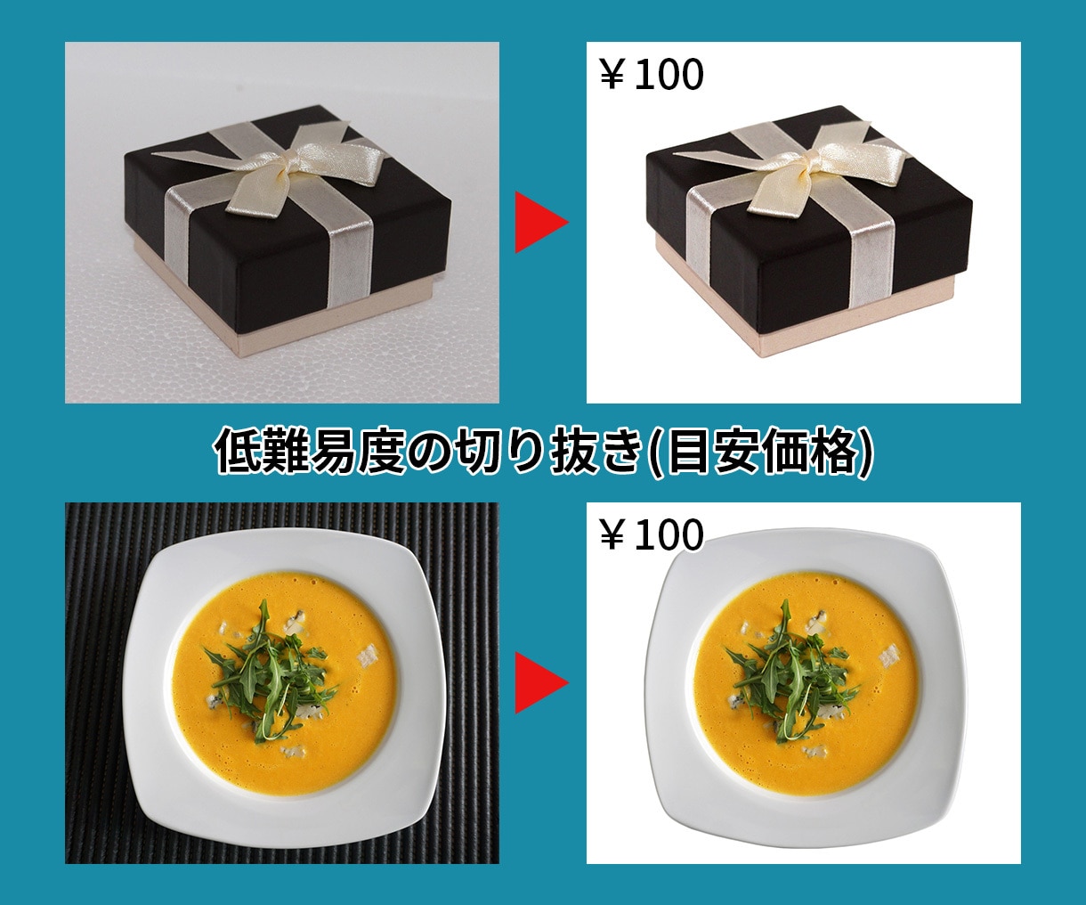 画像を切り抜き(白抜き・背景透過)します 画像の切り抜き加工100円～PSDでの納品も追加料金なし イメージ2