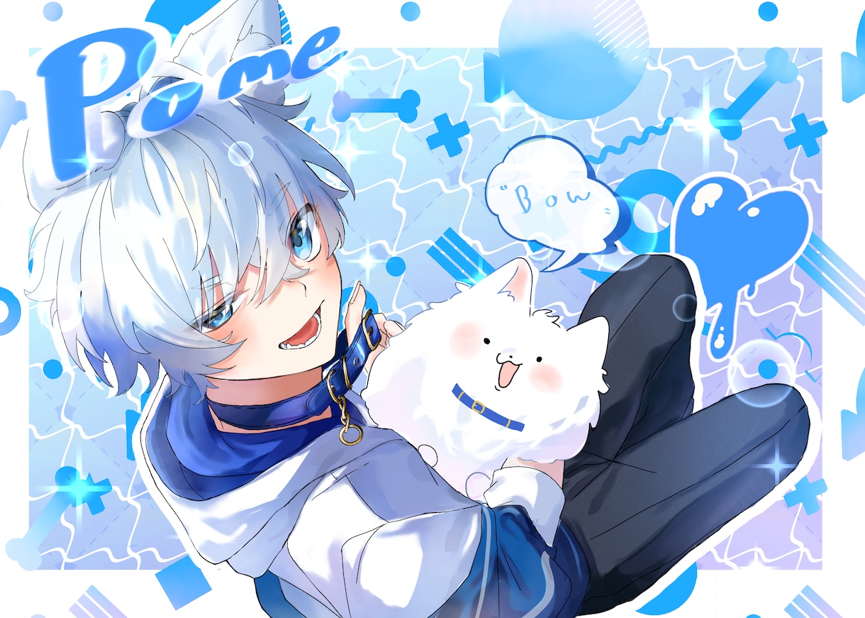 オリキャラ丁寧に描きます やさしい雰囲気で丁寧に描きます！ イメージ1