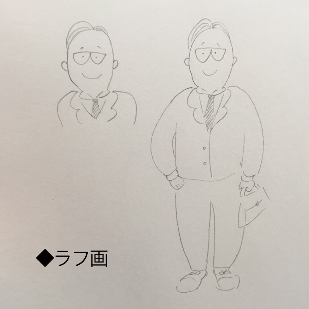 似顔絵イラストアイコン作成します 他にない柔らかな水彩イラストアイコン イメージ2