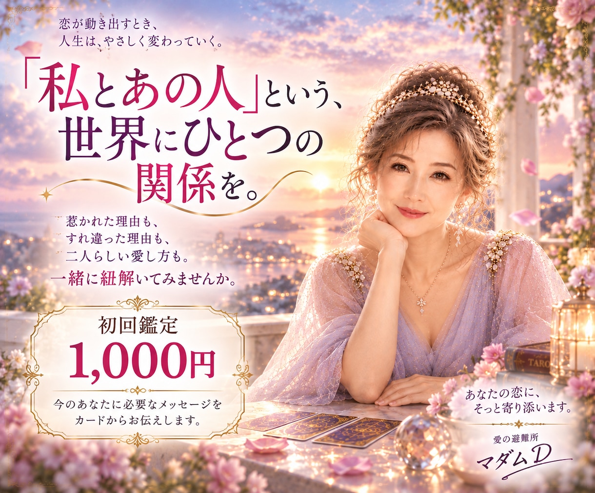 二人の本当の相性をタロットで読み解きます 惹かれる理由も、すれ違う理由も。二人の関係を紐解きます イメージ10