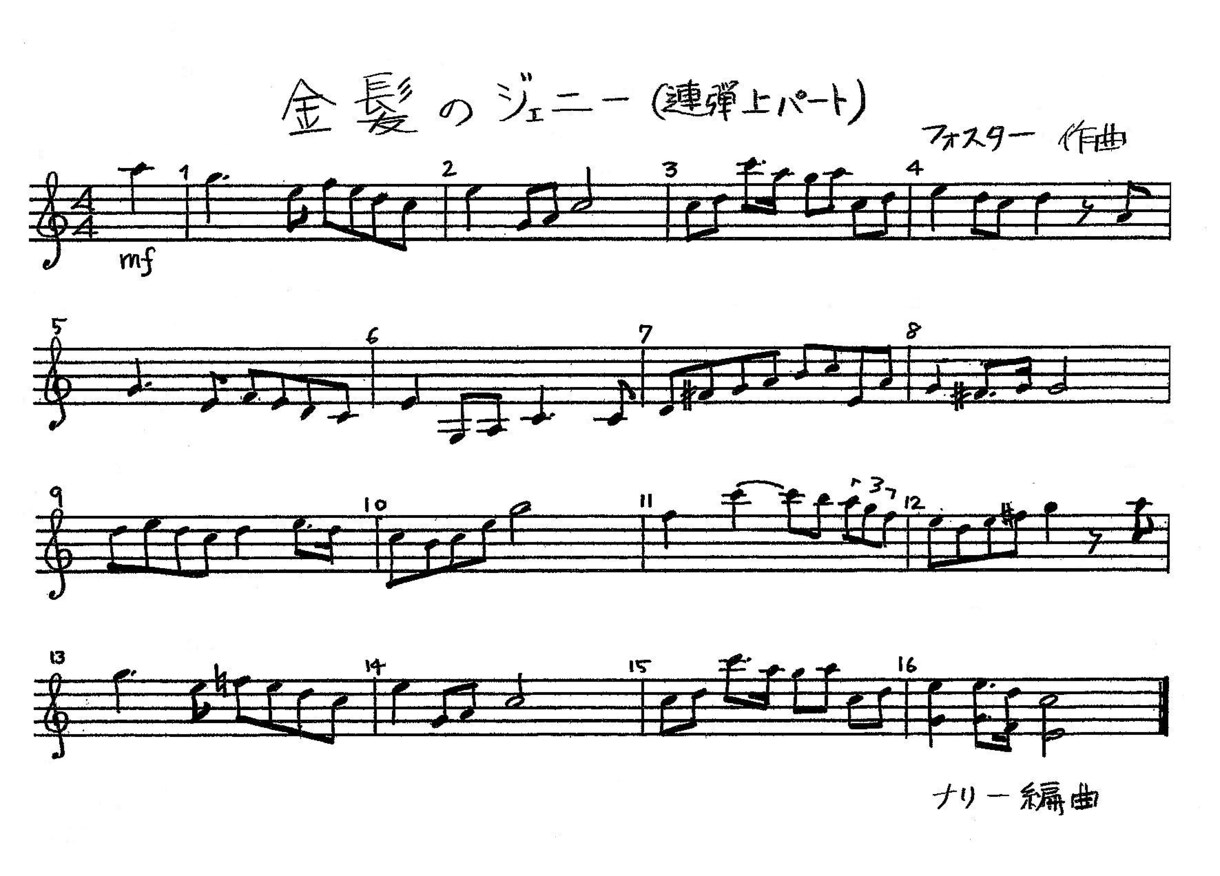 手書きの楽譜の読み書きのキーボードレッスンします 楽譜の読み書きは基礎を繰り返して指導されることで習得できます イメージ3
