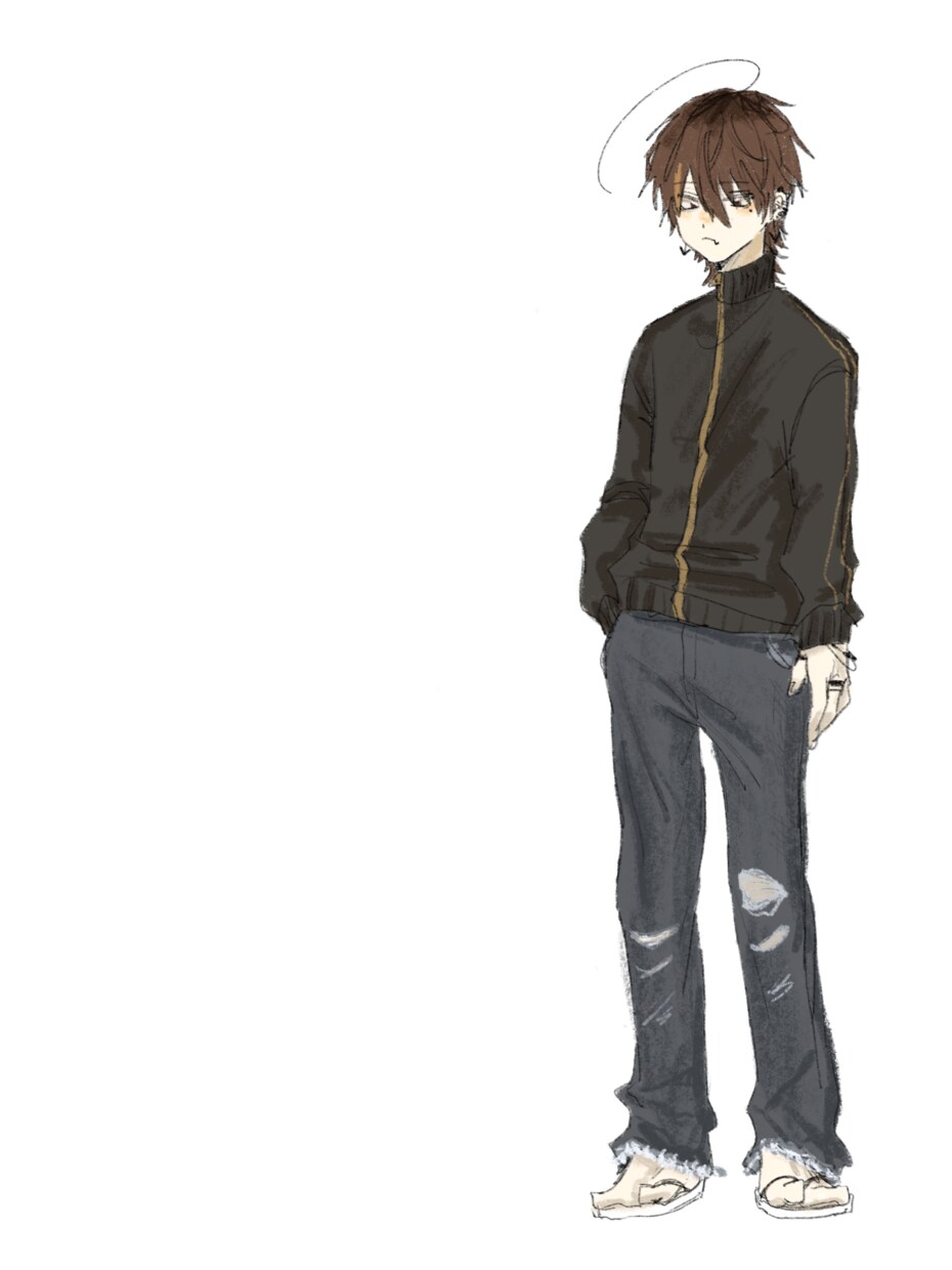 すごいイラストを描きます 三次元・油彩風味のシットリとしたビターチョコのような絵です。 イメージ8
