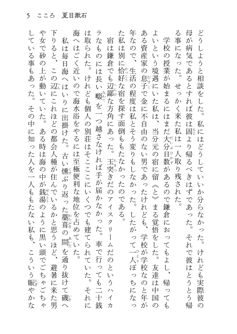 同人誌小説の組み版を有料フォントで行います 年間契約5万円のフォント＋有名フォントで見易い組版をお約束！ イメージ2