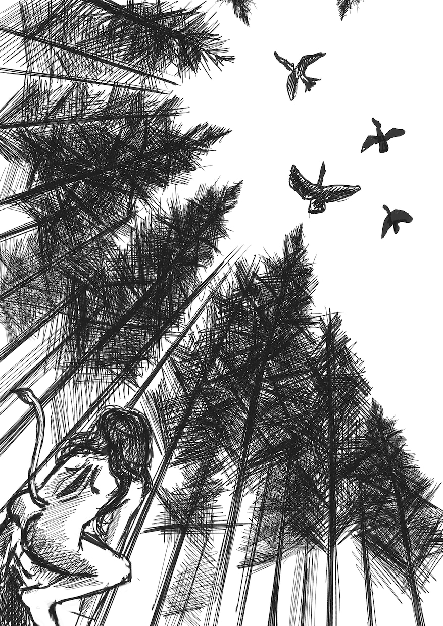 当日提供可／手描き雰囲気ラインイラストを描きます ファッション、ボードゲーム挿絵、テクスチャイラスト経験あり イメージ6