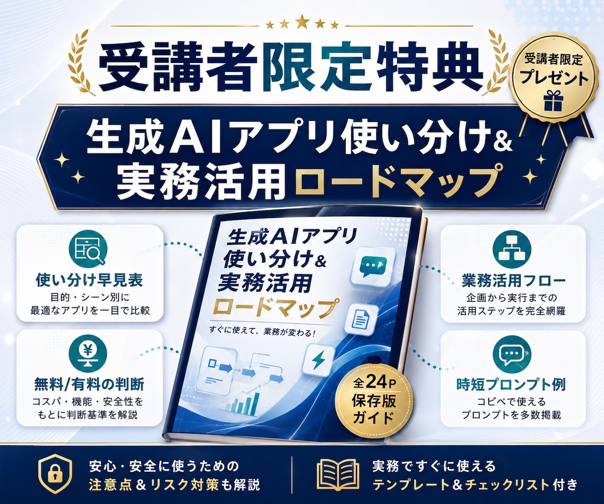 ChatGPT迷子のAI活用を伴走します 【AI活用スタートガイド付き】仕事も生活も時短できる入口講座 イメージ6