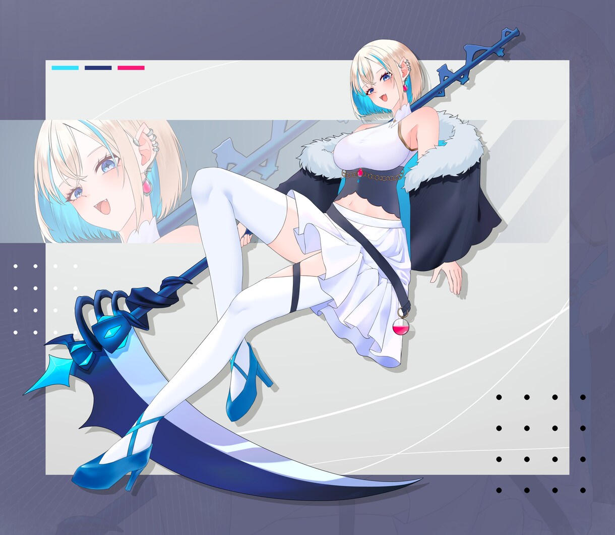 アイコン・立ち絵・一枚絵など制作いたします ご希望に合わせたイラストを制作します！ イメージ6
