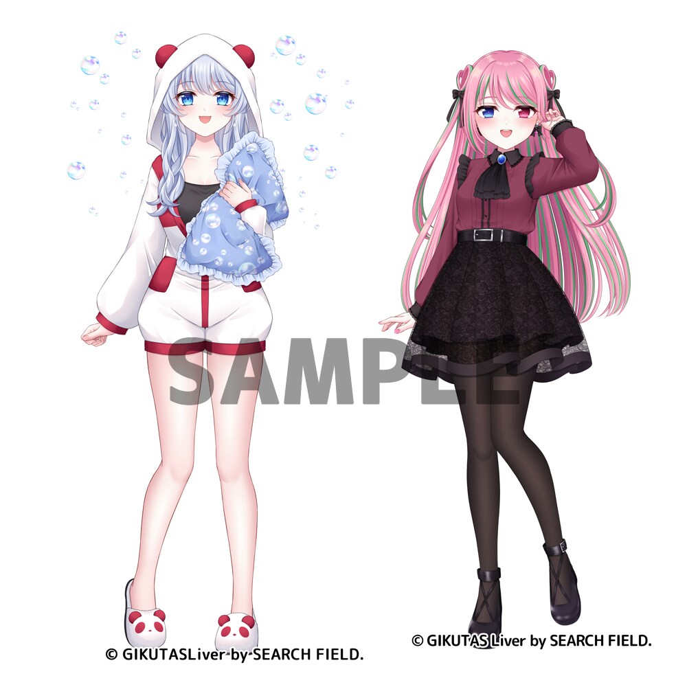 IRIAM専用立ち絵イラスト制作します IRIAMでの配信にご利用頂けるイラストです イメージ3