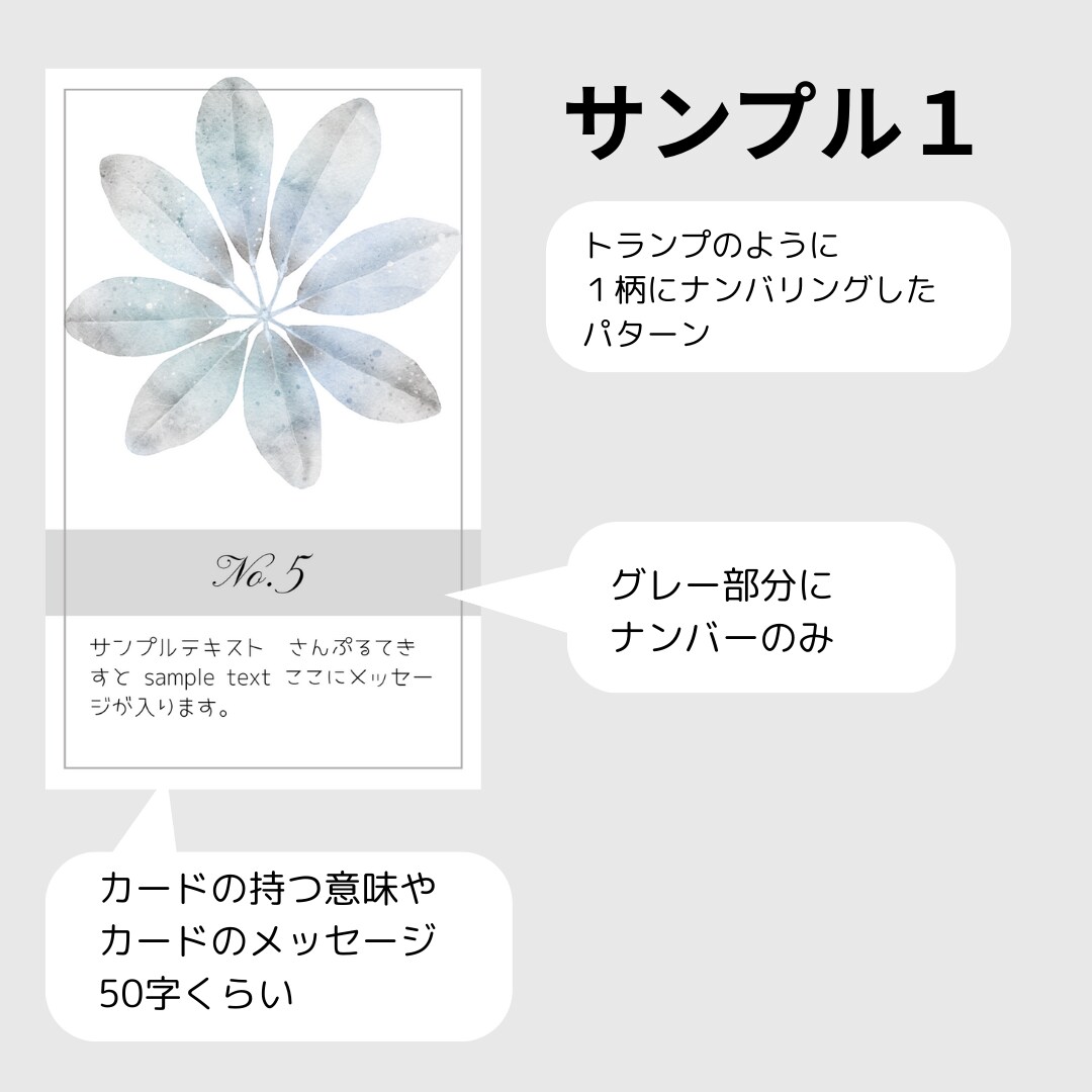 オリジナルの占い・御言葉カード作成します 世界に一つの映えるカードで差をつけましょう！ イメージ4