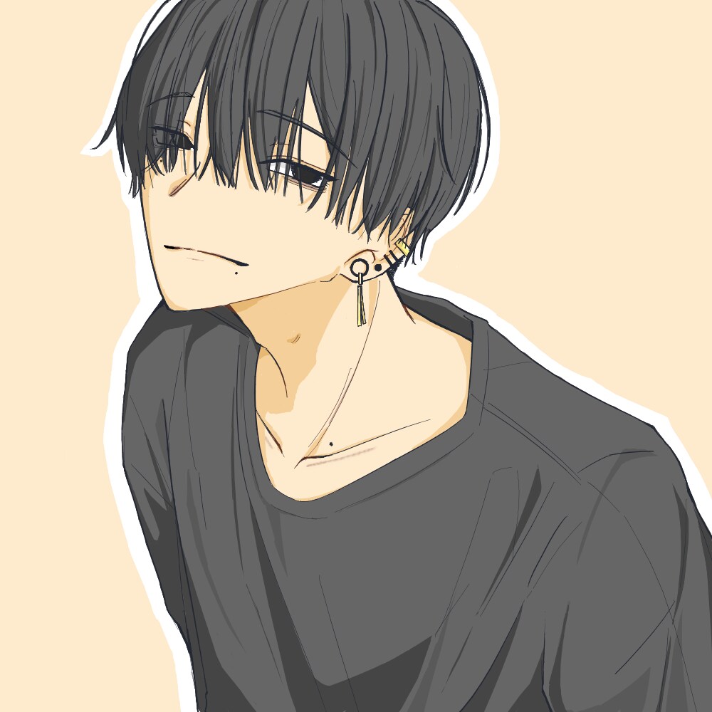 立ち絵、アイコンに使用できるイラスト描きます 自分だけのかっこいいイラストを。 イメージ1